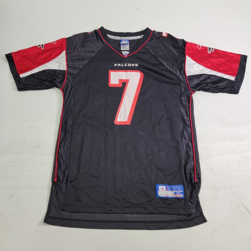 Michael‎ Vick #7 QB Atlanta Falcons Mesh Jersey Reebok NFL Youth Sz XL 18-20 EUC